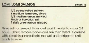 Lomi Lomi Salmon