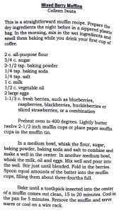 Mixed Berry Muffins