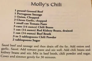 Molly’s Chili