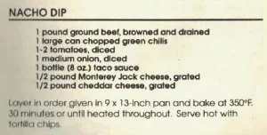 Nacho Dip