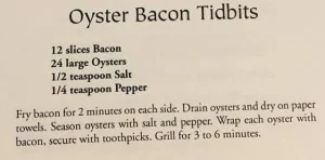 Oyster Bacon Tidbits