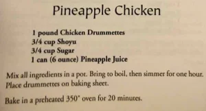 Pineapple Chicken