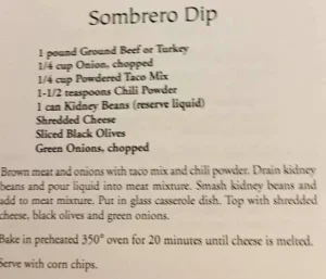 Sombrero Dip