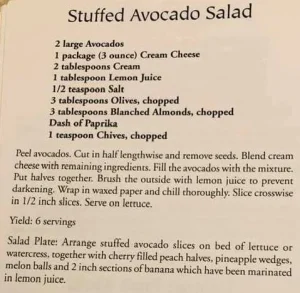 Stuffed Avocado Salad