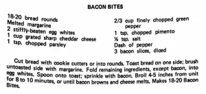 Bacon Bites