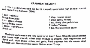 Crabmeat Delight