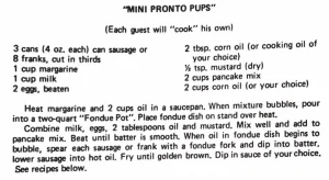 Mini Pronto Pups