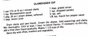 Clamdigger Dip