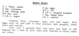 Mango Bread