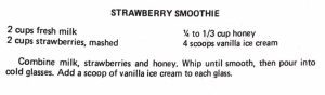 Strawberry Smoothie