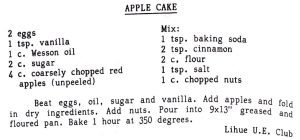Apple Cake