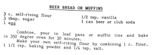 Beer Bisquick Muffins