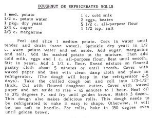 Doughnut or Refrigerated Rolls