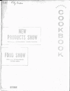 1967~: New Products Show Cookbook