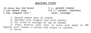 Snacking Pizza