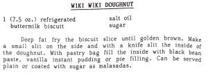 Wiki Wiki Doughnut