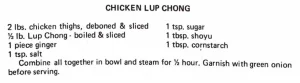 Chicken Lup Chong