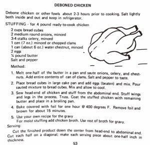 Deboned Chicken