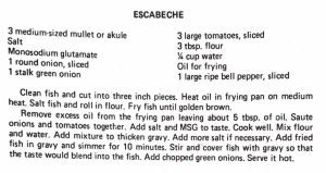 Escabeche
