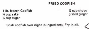Fried Codfish