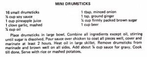 Mini Drumsticks