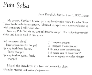 Puhi Salsa