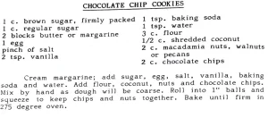Chocolate Chip Cookies
