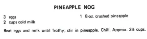 Pineapple Nog