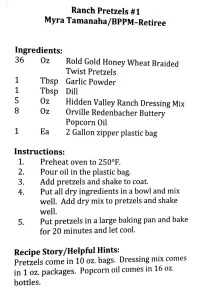 Ranch Pretzels #1