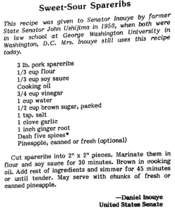 Sweet-Sour Spareribs
