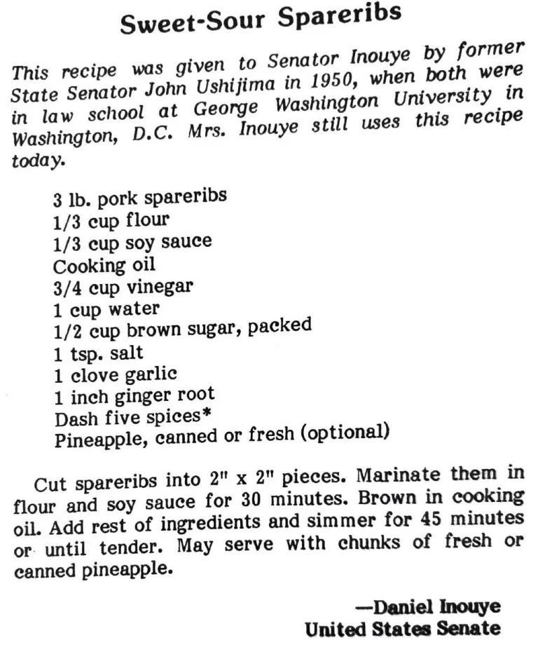 Sweet-Sour Spareribs