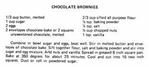 Chocolate Brownies
