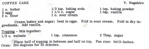 Coffee Cake #2