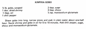 Kinpira Gobo #3