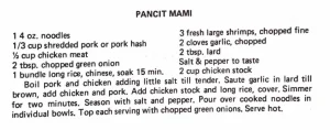 Pancit Mami
