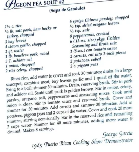 Pigeon Pea Soup #2