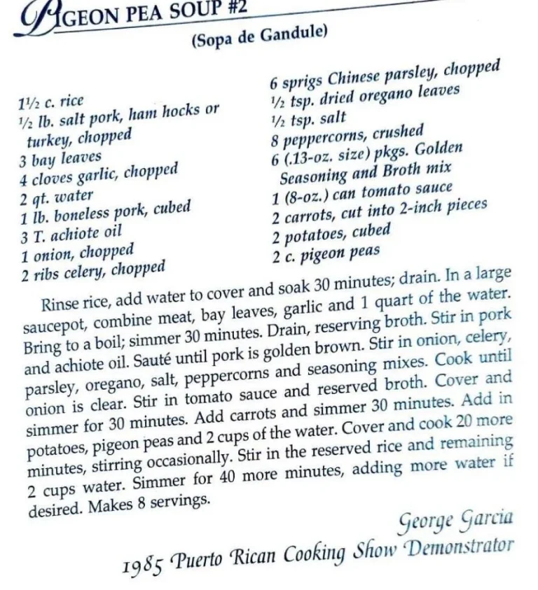 Pigeon Pea Soup #2