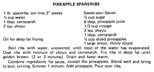 Pineapple Spareribs