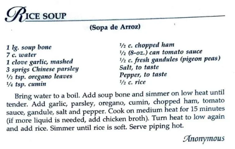 Rice Soup