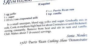 Rum Eggnog