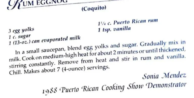 Rum Eggnog