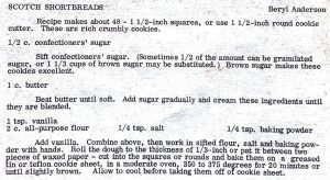 Scotch Shortbreads