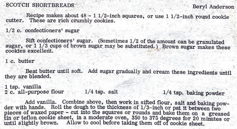 Scotch Shortbreads