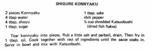 Shigure Konnyaku