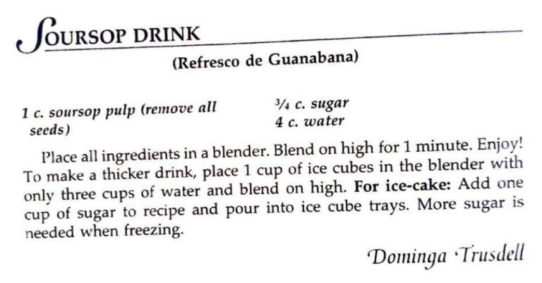 Soursop Drink