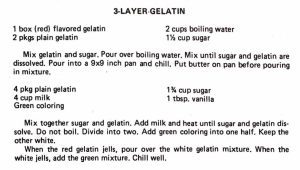 3-Layer Gelatin