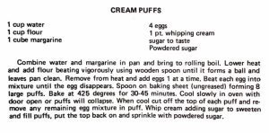 Cream Puffs
