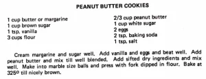 Peanut Butter Cookies