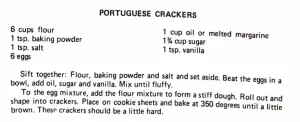 Portuguese Crackers