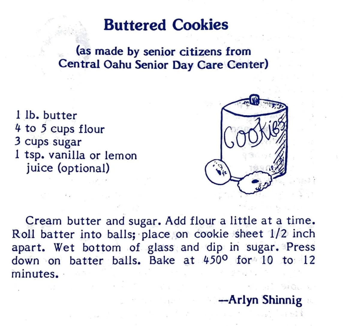 Buttered Cookies - Kau Kau Chronicles